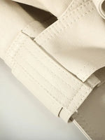 Load image into Gallery viewer, Faux Leather Belted Cropped Jacket