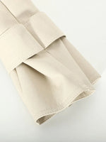 Load image into Gallery viewer, Faux Leather Belted Cropped Jacket