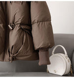 Load image into Gallery viewer, Clock Collar Fur Jacket 008