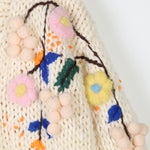 Load image into Gallery viewer, FloTra White Cardigan