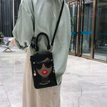 Load image into Gallery viewer, KIKI Iconic Lady Mini Crossbody Tote Bag
