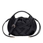 Load image into Gallery viewer, Luxe Weave Crescent Bag