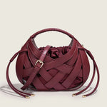 Load image into Gallery viewer, Luxe Weave Crescent Bag