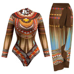 Load image into Gallery viewer, Savannah Sunset Luxe Swim Set