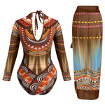 Load image into Gallery viewer, Savannah Sunset Luxe Swim Set