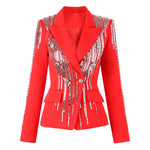 Load image into Gallery viewer, Handmade Beading Ladies Jackets
