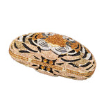 Load image into Gallery viewer, Tiger Face Clutch Purse