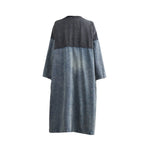 Load image into Gallery viewer, Big Pockets Split Denim Coat