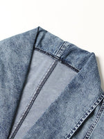 Load image into Gallery viewer, Denim Oversized Jacket