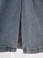 Load image into Gallery viewer, Denim Trench Coat