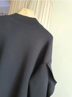 Load image into Gallery viewer, Heart Ruffled Batwing Sleeve Jacket