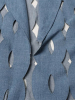 Load image into Gallery viewer, Hollow Out Tassels Denim Coat