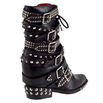 Load image into Gallery viewer, Studs Spike Rivet Combat Punk Boot