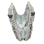 Load image into Gallery viewer, Owl Face Rhinestone Clutch Purse