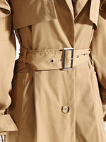 Load image into Gallery viewer, Ruffle Trench Coat