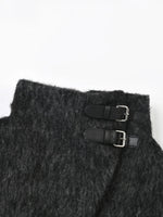 Load image into Gallery viewer, Strap Closure Woolen Short Coat
