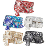 Load image into Gallery viewer, Luxury Punt Belt with Rhinestone
