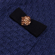 Plaid Knitted Pleated Dress