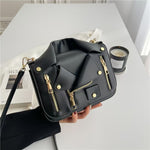 Load image into Gallery viewer, CROSSBODY JACKET PU LEATHER BAG 1707
