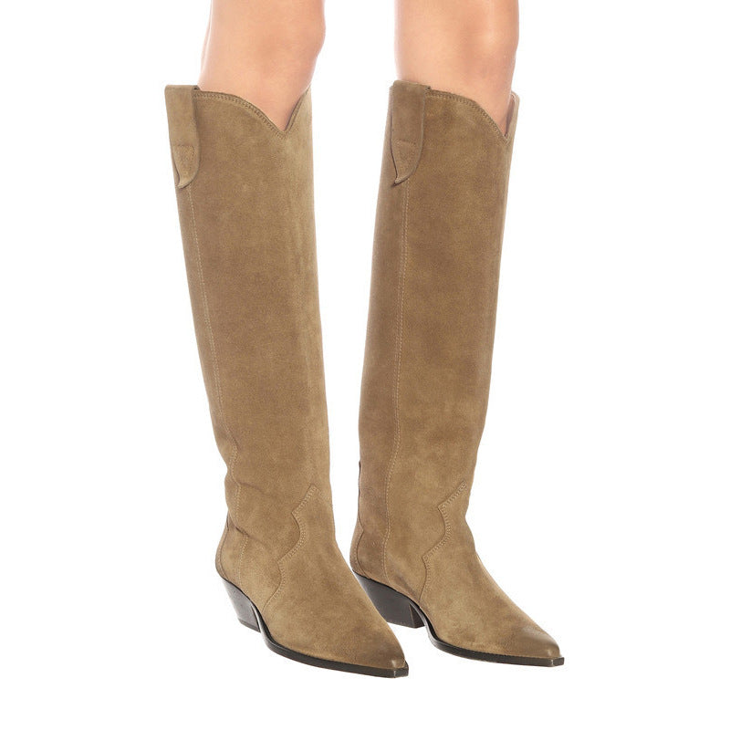 Knee-High Cowboy Boots 3010