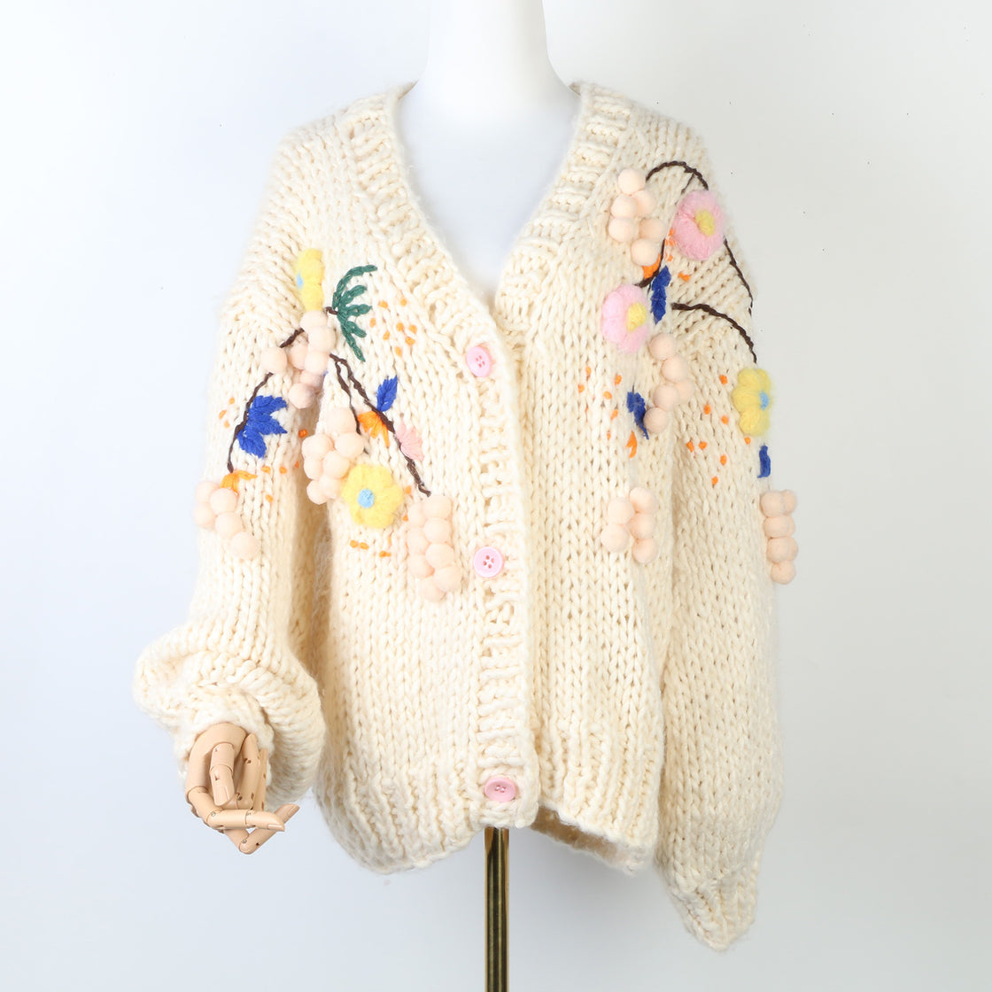 FloTra White Cardigan