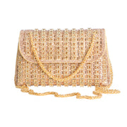 Sparky Gold Rhinestones Clutch Purses