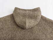 Oversized Winter Zipper Hoodie Sweater