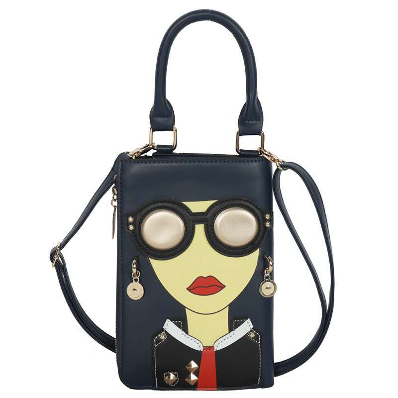 KIKI Iconic Lady Mini Crossbody Tote Bag