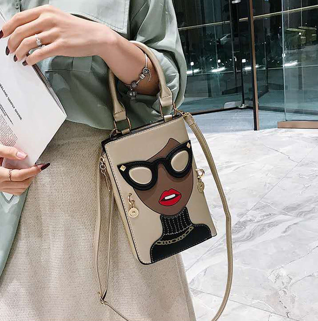 KIKI Iconic Lady Mini Crossbody Tote Bag