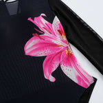 Load image into Gallery viewer, Missreen Midnight Lily Luxe Swim &amp; Sarong Set