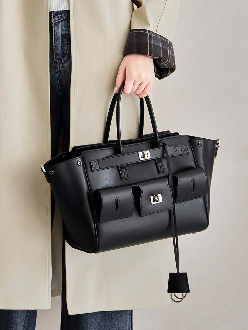 Midnight Belair Luxe Tote Bag