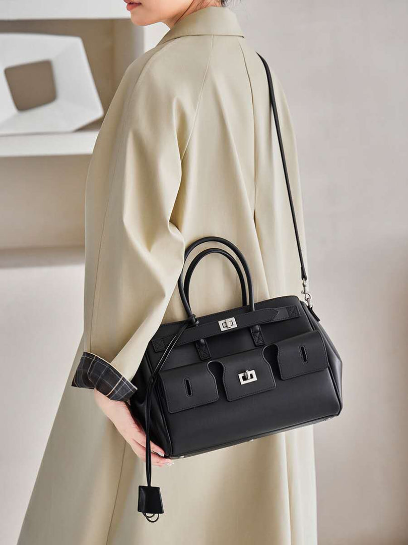 Midnight Belair Luxe Tote Bag
