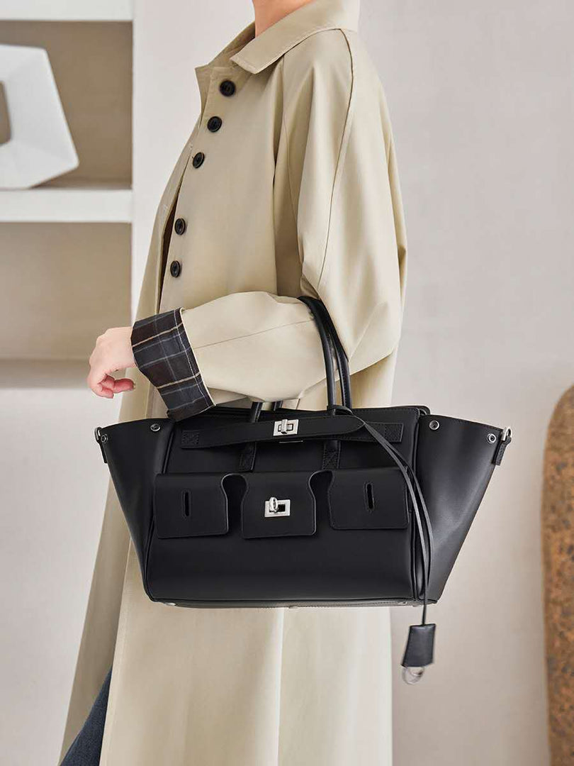 Midnight Belair Luxe Tote Bag