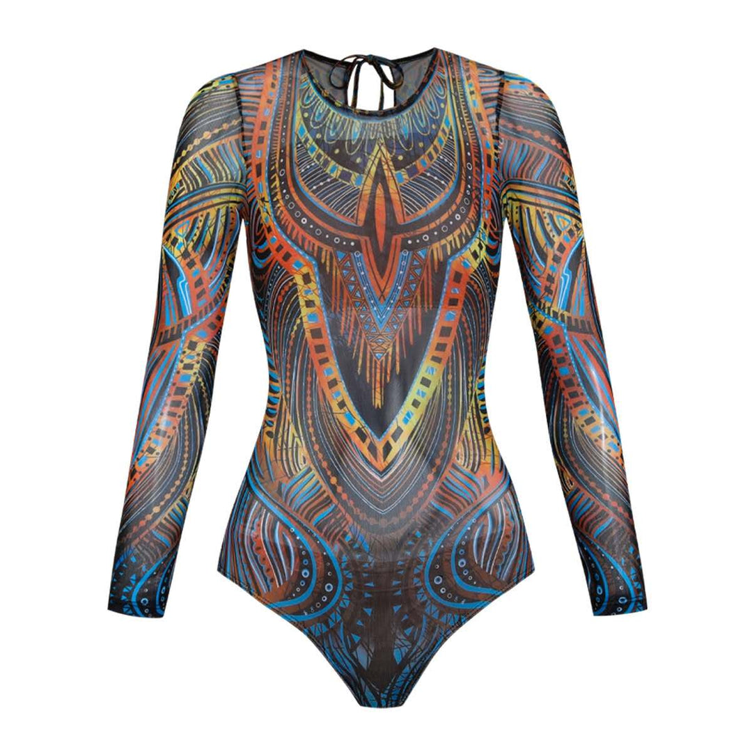 Missreen Azure Majesty Luxe Swim & Sarong Set