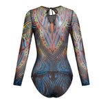 Load image into Gallery viewer, Missreen Azure Majesty Luxe Swim &amp; Sarong Set