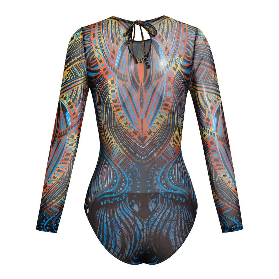 Missreen Azure Majesty Luxe Swim & Sarong Set
