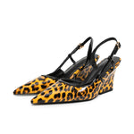 Load image into Gallery viewer, Pu Leather Leopard Print  Shoe
