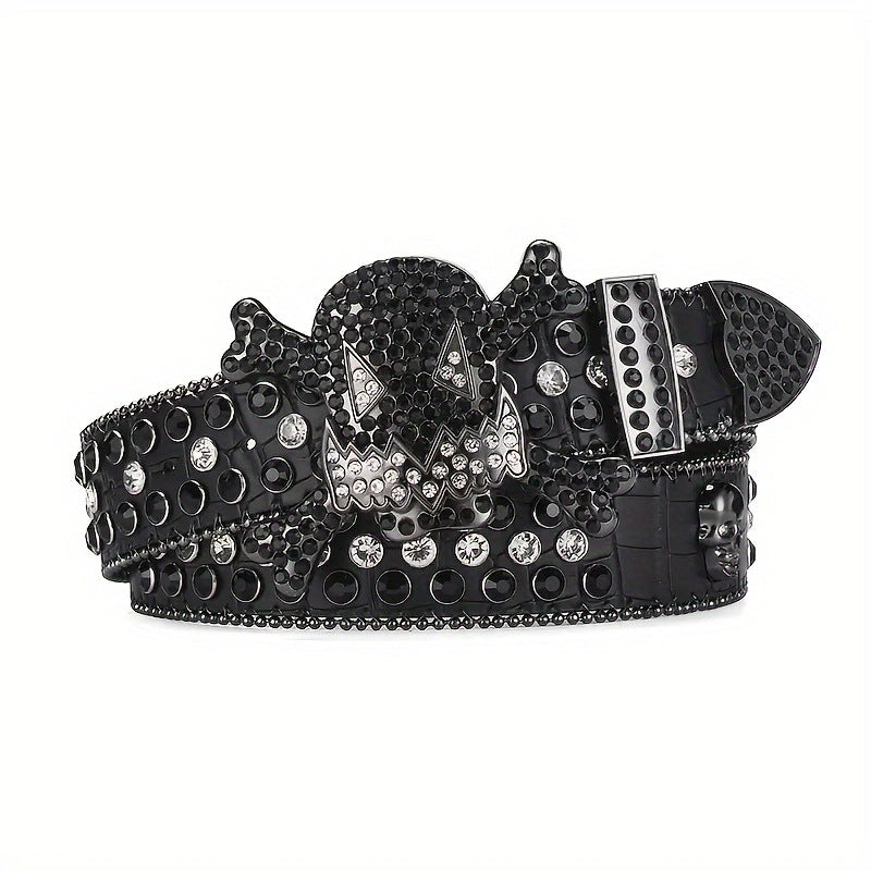 Cowboy Rhinestone Bling Belt 0999