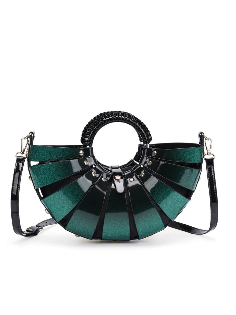 The Emerald Eclipse Handbag
