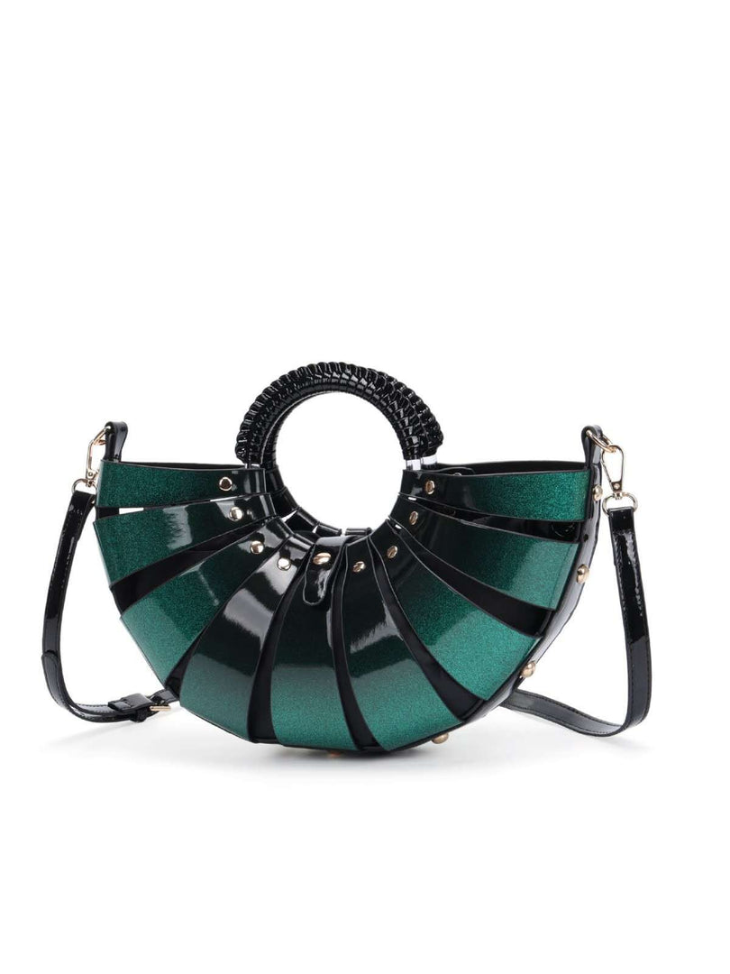 The Emerald Eclipse Handbag