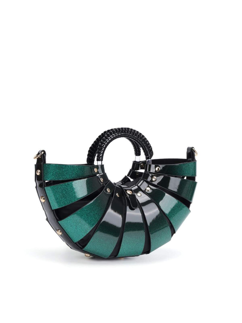The Emerald Eclipse Handbag