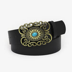 Load image into Gallery viewer, Floral Turquoise leather 1209
