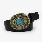 Load image into Gallery viewer, Floral Turquoise leather 1209
