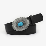 Load image into Gallery viewer, Floral Turquoise leather 1209
