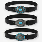 Load image into Gallery viewer, Floral Turquoise leather 1209
