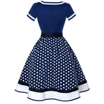 Load image into Gallery viewer, 1940 Vintage Inspired Flare Dress
