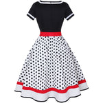 Load image into Gallery viewer, 1940 Vintage Inspired Flare Dress
