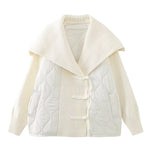 Load image into Gallery viewer, Thick Cotton Knitted Cardigan 15670
