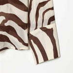 Load image into Gallery viewer, Wild Elegance Zebra Print Two-Piece Set