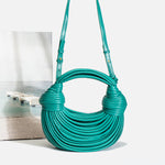 Load image into Gallery viewer, Satchel Hand-woven Crossbody Noodle Bag
